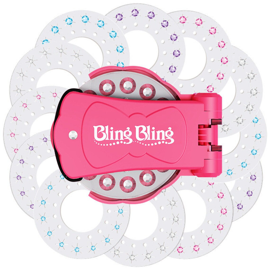 Αξεσουάρ μαλλιών παιδικά για τα κορίτσια bling στρας diy styler