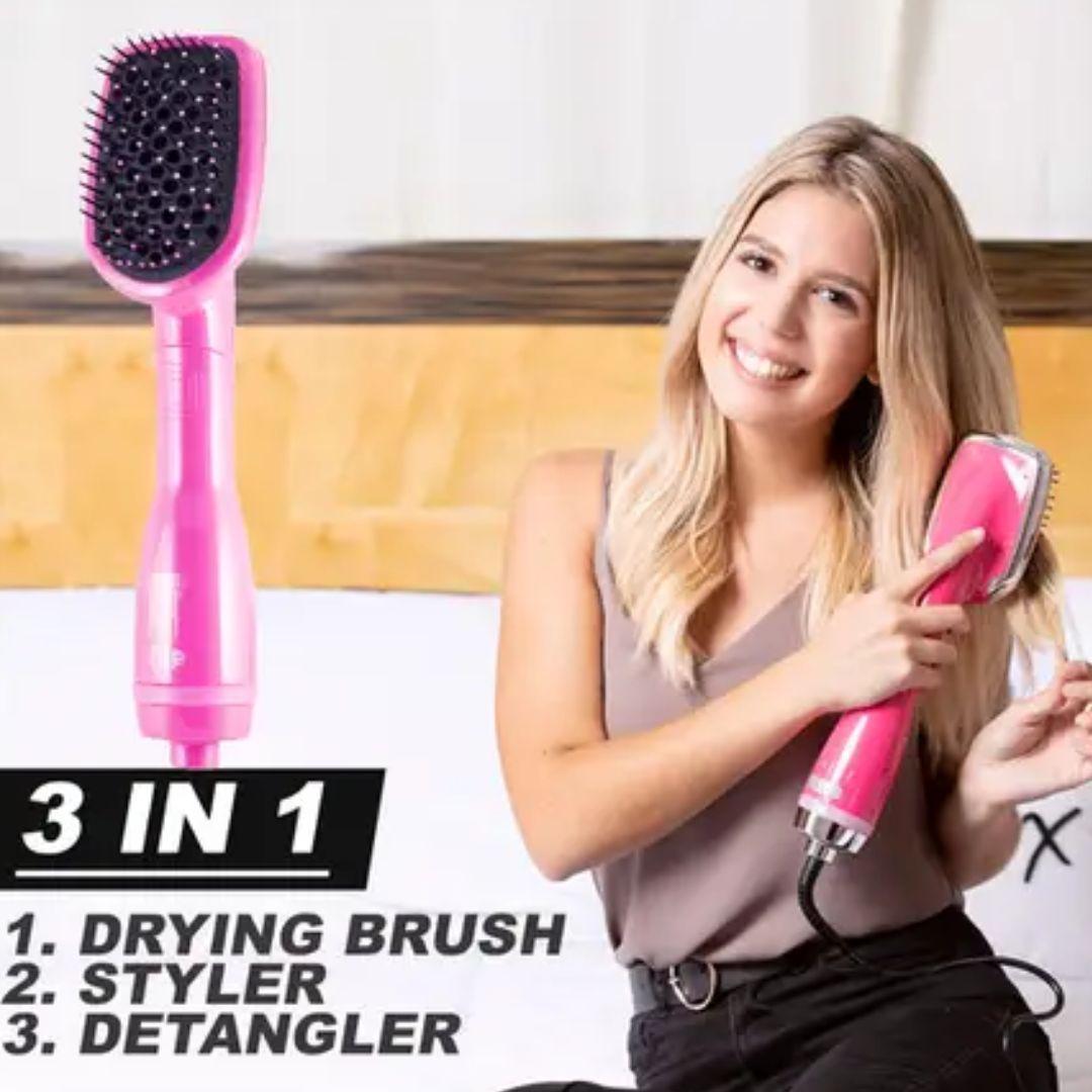Ηλεκτρική Βούρτσα 2 σε 1- Electric Hair Brush 1000W