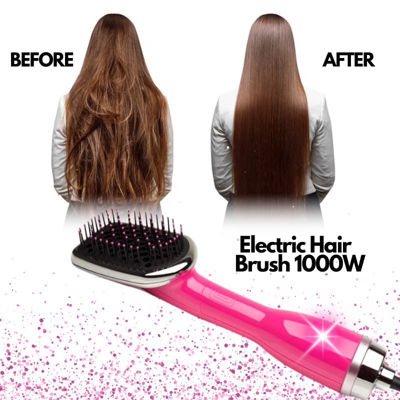 Ηλεκτρική Βούρτσα 2 σε 1- Electric Hair Brush 1000W
