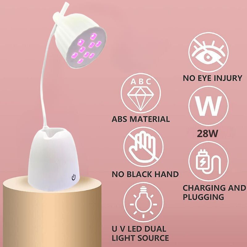 Mini Led UV Lamp 28W – Soft Gel Tips