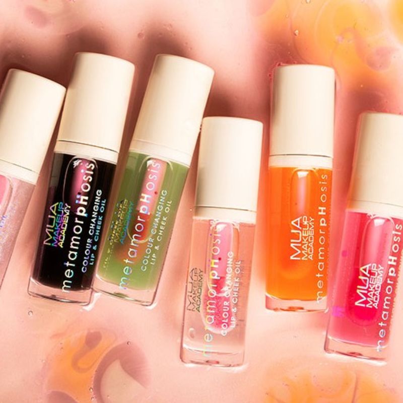 MUA Lip & Cheek Oil – PEACHY