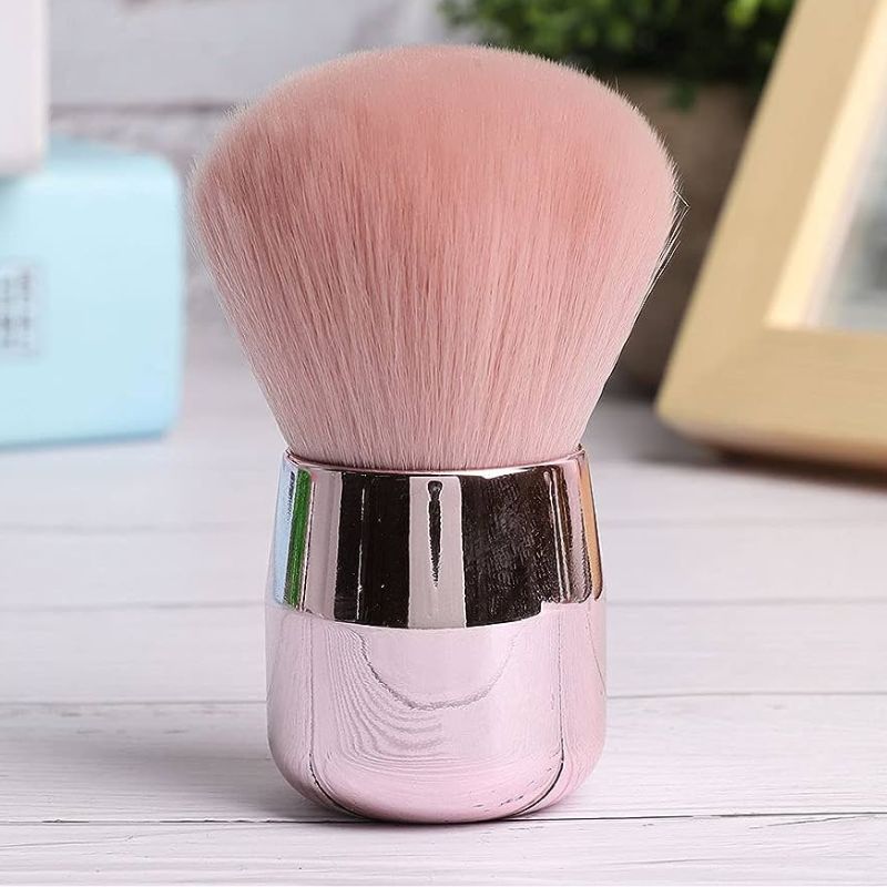 Πινέλο Μακιγιάζ για Πούδρα – Foundation Brush Pink Powder