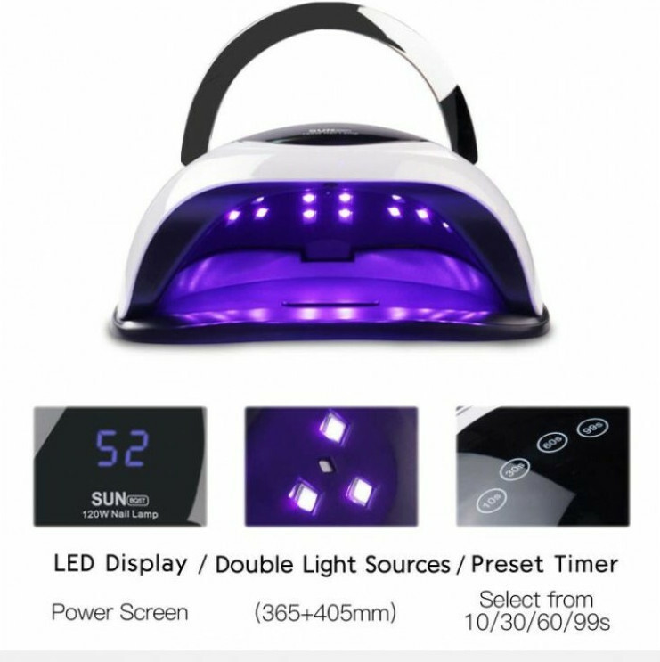 Φουρνάκι Νυχιών Sun UV / LED 120W BQ5T