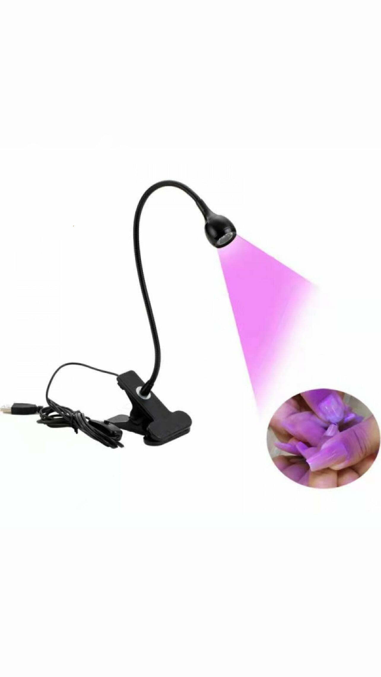 Mini Led UV Lamp Για Soft Gel Tips src=