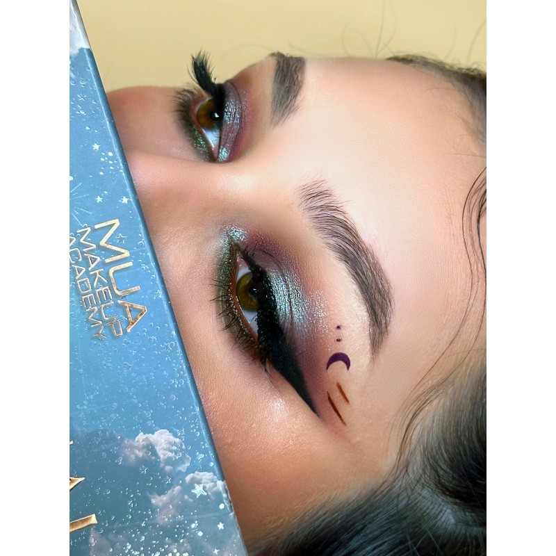 MUA NOCTURNAL 10 SHADE PAPER EYESHADOW PALETTE