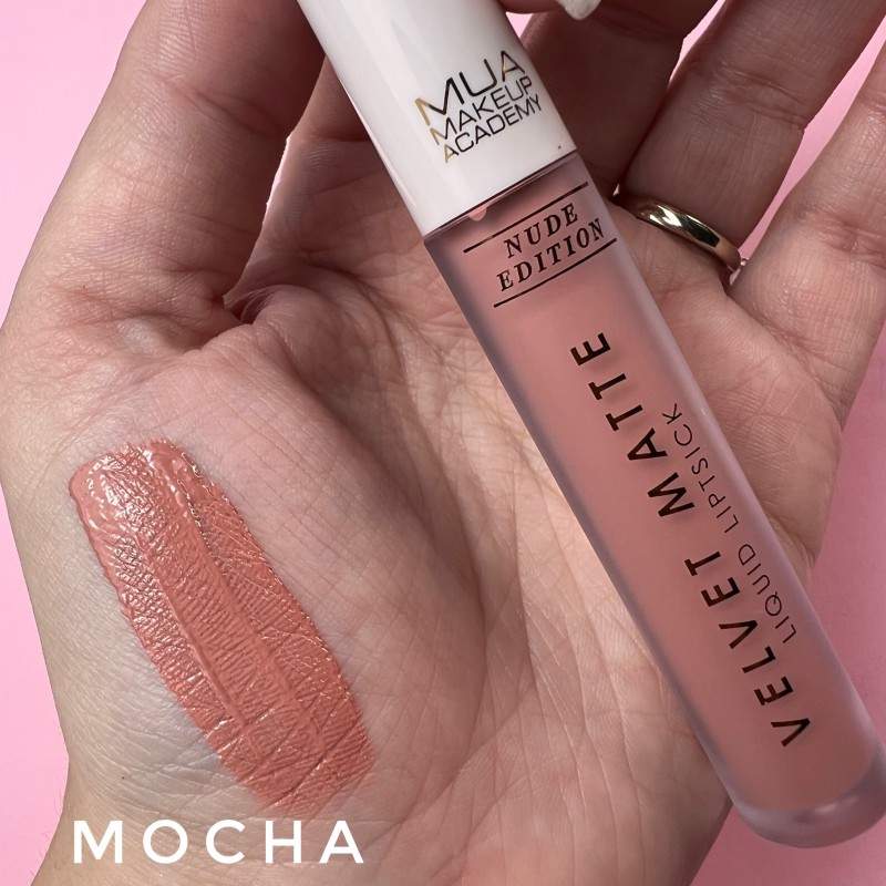 MUA VELVET MATTE LIQUID LIPSTICK NUDE EDITION MOCHA