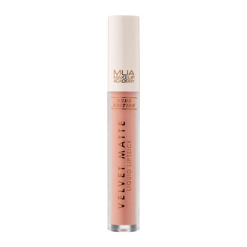 MUA VELVET MATTE LIQUID LIPSTICK NUDE EDITION MOCHA src=
