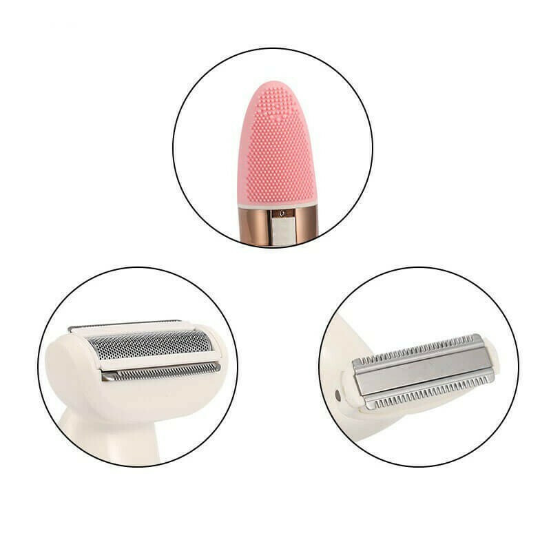 Kemei Αποτριχωτική Μηχανή Epilator για Πρόσωπο & Σώμα KM-3204